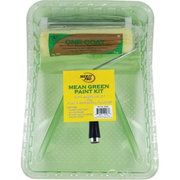 Merit Pro 583 Mean Green Paint Kit, 3PK 652270005840